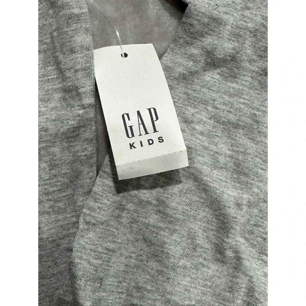 GAP Kids T-Shirt Boys Size Large Gray Long Sleeve A‎ Christmas Story Theme NWT